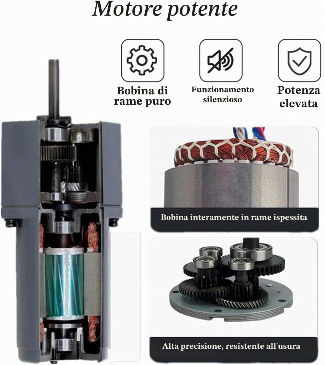 Frullatore elettrico, pentola automatica con funzione di miscelazione per marmellate, stufati, zuppe e salse dense.