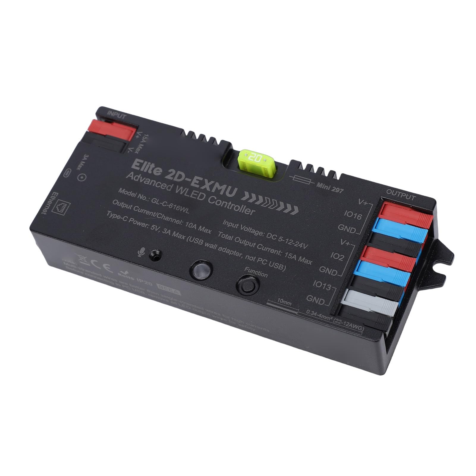 Controller Digitale Indirizzabile per Strisce Luminose LED RGB IC