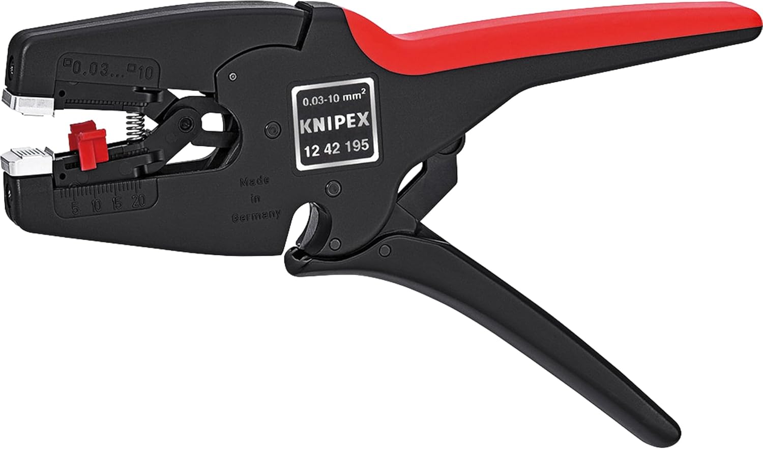 Knipex 12 42 195 Automatic Insulation Stripper "MultiStrip 10"