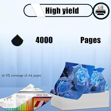 Compatible for Canon E30 Toner Cartridges Work for FC 280 FC 280 Series FC 288 FC 290 FC 290 Series FC 298 FC 300 FC 310 Printers, High Yield 4000 Pages, with Chip (2-Pack Black)