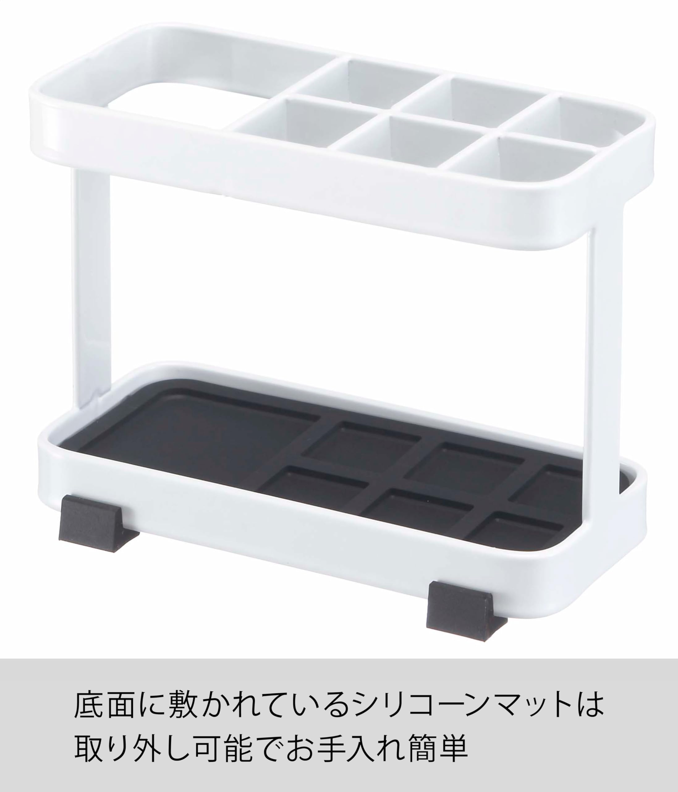 Amazon｜山崎実業(Yamazaki) トゥースブラシスタンド ホワイト 約W11