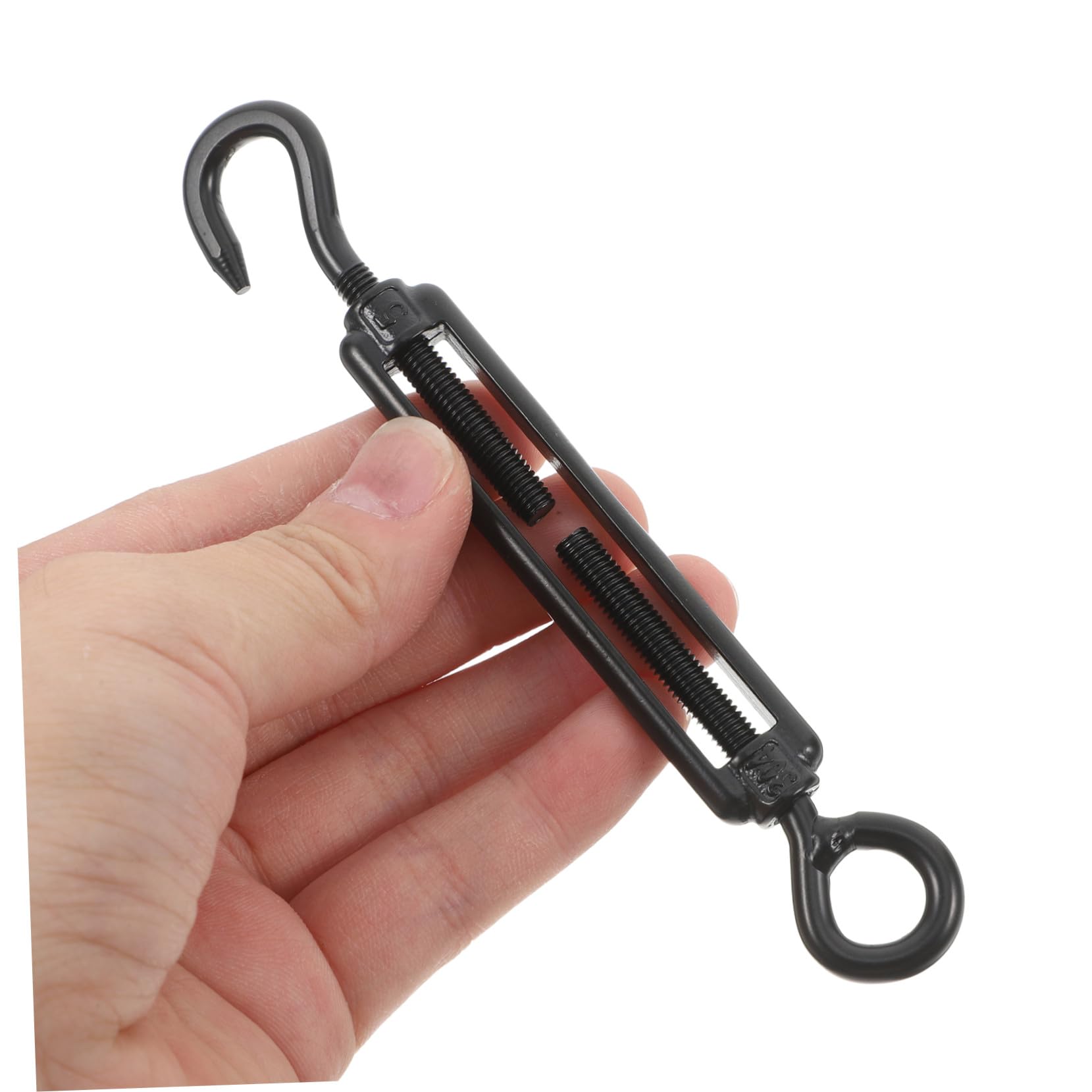 5 Tensores de Acero Inoxidable Gancho y Ojo, Ajustables para Cable