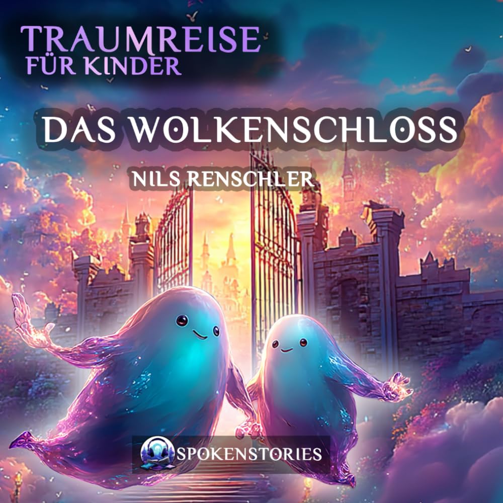 Traumreise für Kinder – Sanfte Traumreise zum Einschlafen | Beruhigende Gute-Nacht-Geschichte für Kinder ab 3 Jahren: Das Wolkenschloss