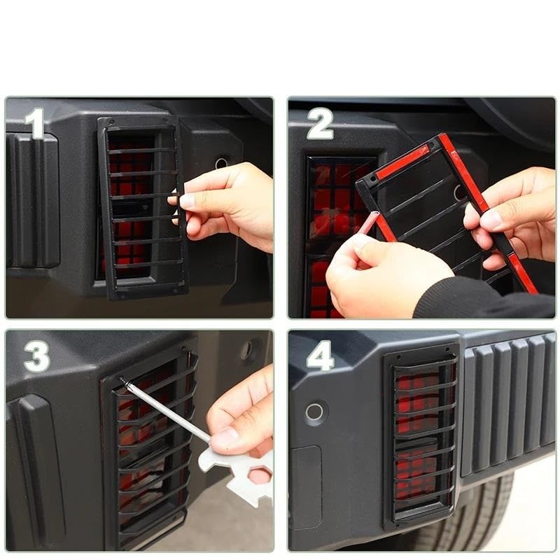Feu de jour extérieur Jetour T2 coque de protection pour bivouac