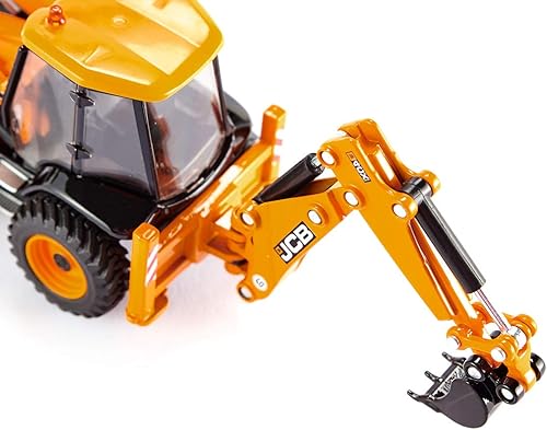 Miniatura 3 de Siku 3558, Retroexcavadora JCB 4CX, 150, MetalPlástico, Amarillo, Multifuncional, Se pueden combinar modelos de la misma escala