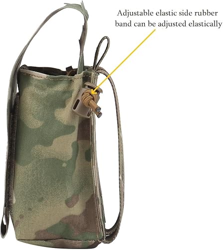 Miniatura 3 de GYDEHUTJ Bolsa táctica multifuncional, Airsoft Molle 762 556 Mag Holder Radio GP Bag para cinturón de chaleco