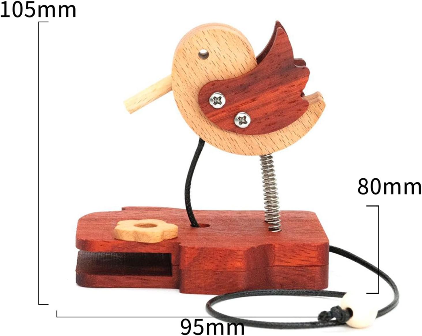 Club Bollywood® Woodpecker Doorbell Bell Door Bell DIY Interesting for Indoor Entrance Store| Home Improvement | Building & Hardware | Doors & Door Hardware | Door Knockers|1 Woodpecker Doorbell