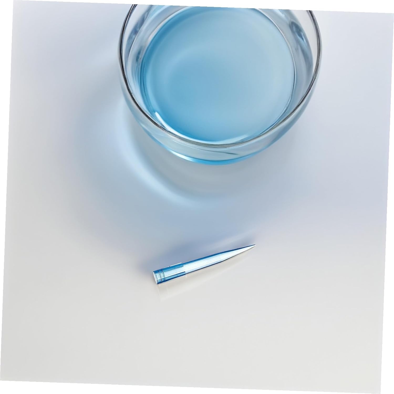 Generic 500pcs Blue 1000μl Disposable Pipettor Tips Laboratory Plastic Liquid Pipette Tips Universal Pipette for Scientific and Research Use