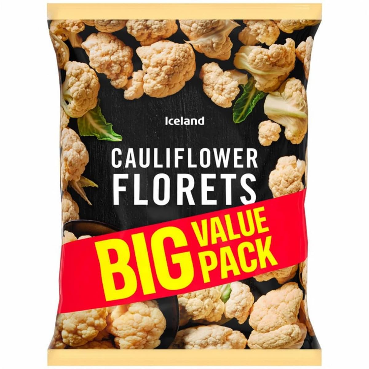 Iceland Cauliflower Florets, 1.2kg (Frozen)