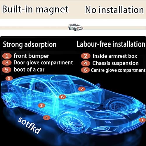 Miniatura 2 de Paquete de 2 rastreadores GPS sin suscripción para vehículos, dispositivo de seguimiento de automóvil oculto, dispositivo rastreador para vehículos