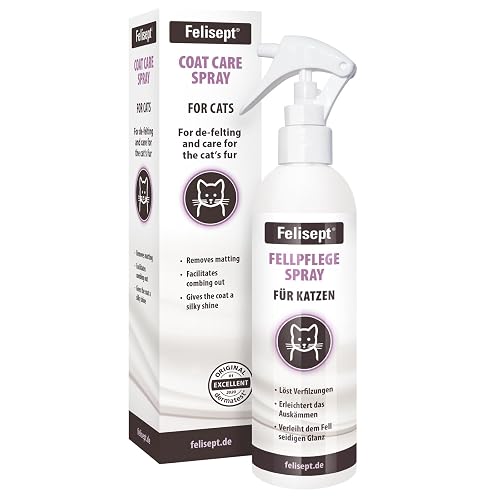Felisept Spray Cuidado del Pelaje para Gatos 250ml - Spray desenredante para Gatos
