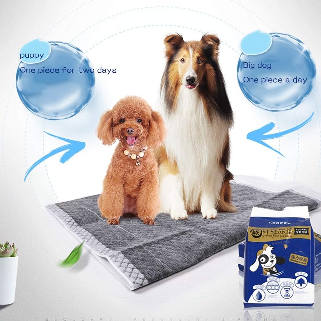 Pet Diaper Disposable Super Absorbent Healthy Clean Nappy Mat, Heavy Absorbency Underpads, Disposable Changing Pad for Pet (Size : Small)