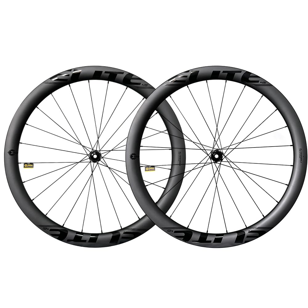 ELITEWHEELS Edge 2.0 Disc Brake Ultralight 1270g-1454g Road Disc Carbon Wheelset Ratchet…