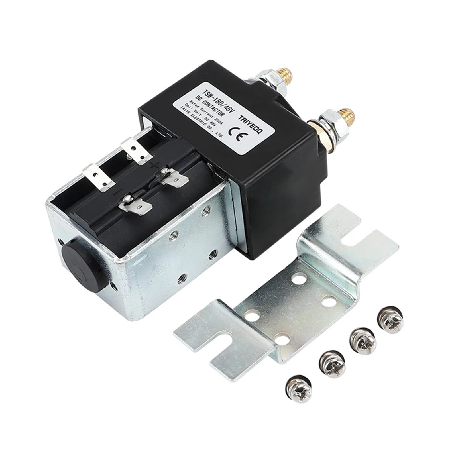 Stycznik magnetyczny DC SW180 200 A 12 V 24 V 36 V 48 V 60 V 72 V Zastosowanie do elektrycznych wózków widłowych do samochodów z baterią(12V 1NO)