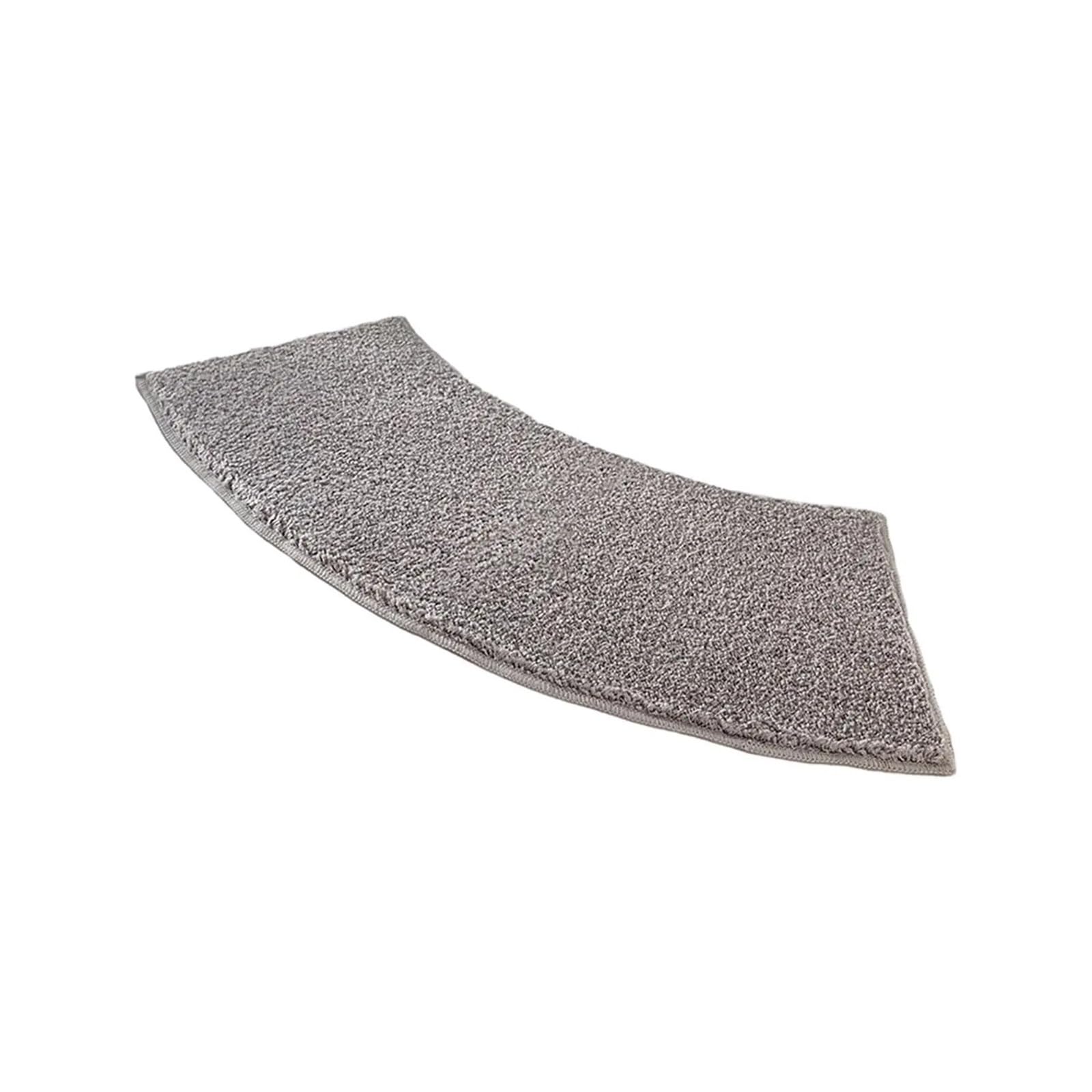 Curved bath mat Bathroom Anti Slip Mat Carpet Water Absorbent Foot Rug Thick Shower Bath For Tub Laundry Room Living(Gray)