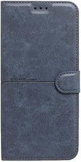 كايو جراب جلد كامل قابل للطي لموبايل شاومي ريدمي 12، ازرق، منقلب