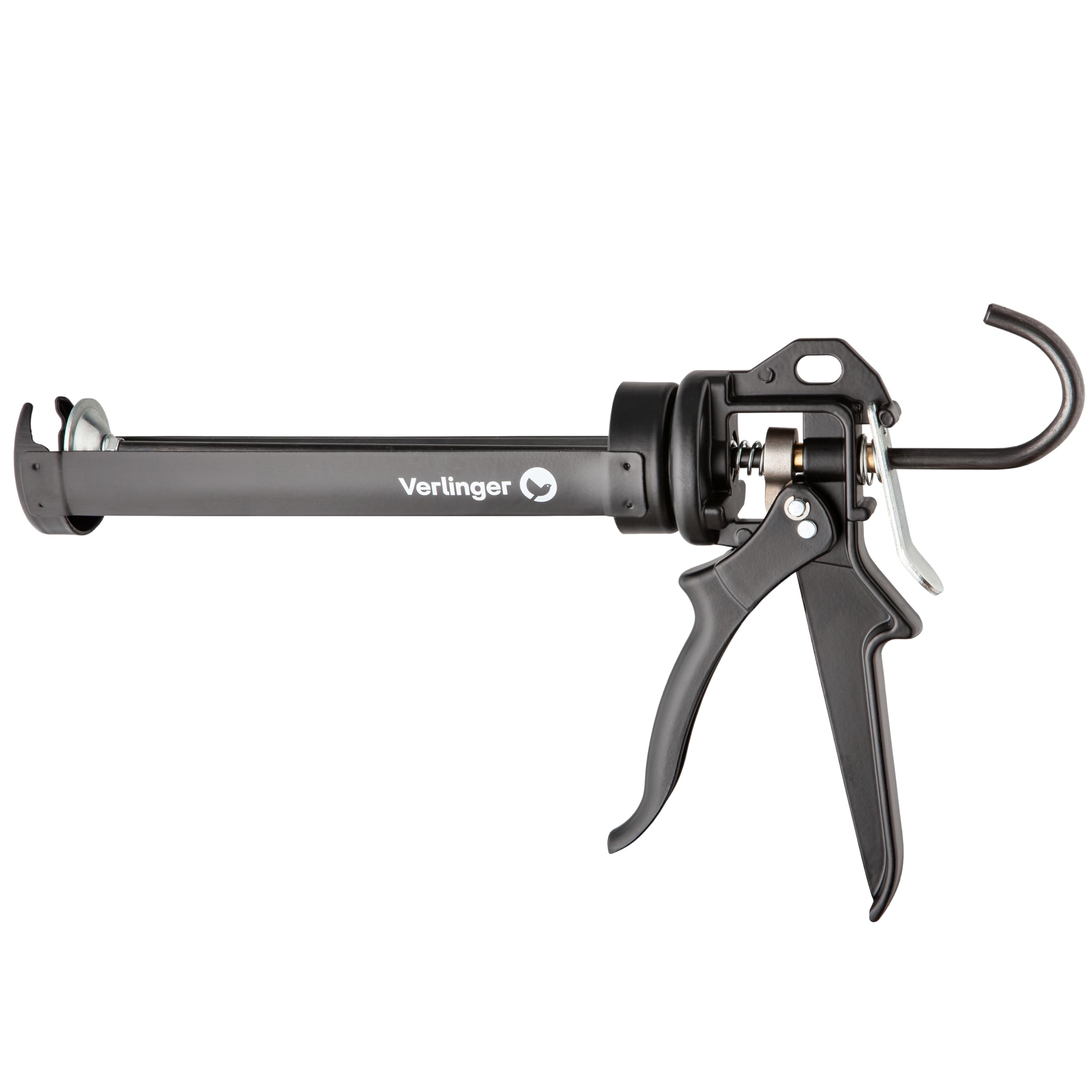 Caulking Gun Cartridge Gun For Silicone Acrylic Adhesives 25:1 Thrust Ratio Steel Aluminium Black Ultra Pro