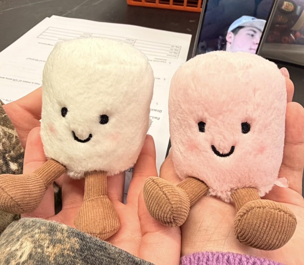 Jellycat Amuseables Pink and White Marshmallows India | Ubuy