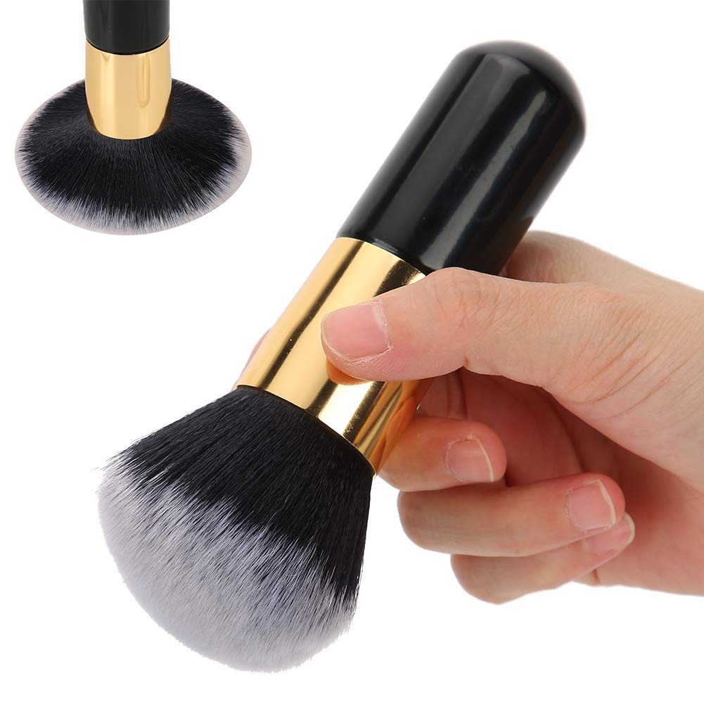 Powder Brush, Soft Long Hair Blush Large Loose Foundation Brush Wet‑Dry Cosmetic Tool Beauty Tool for Beginners : Beauty & Personal Care