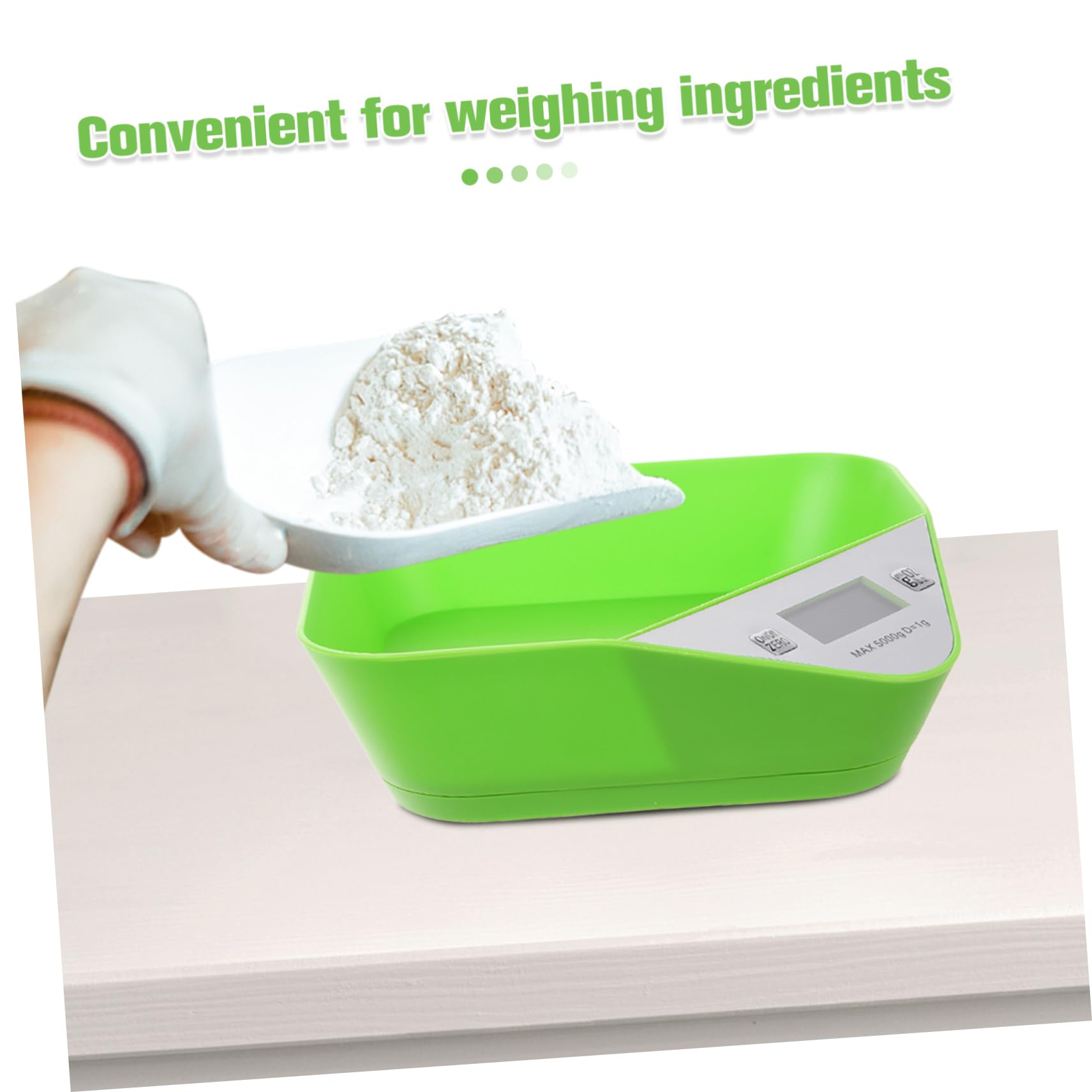 POPETPOP Bilancia Da Cucina Elettronica Con Ciotola Integrata Bilancia Digitali Per Alimenti Pesatura Precisa Senza Batteria Per Cottura e Farine Dispositivi Cucina Pratici e Compatti