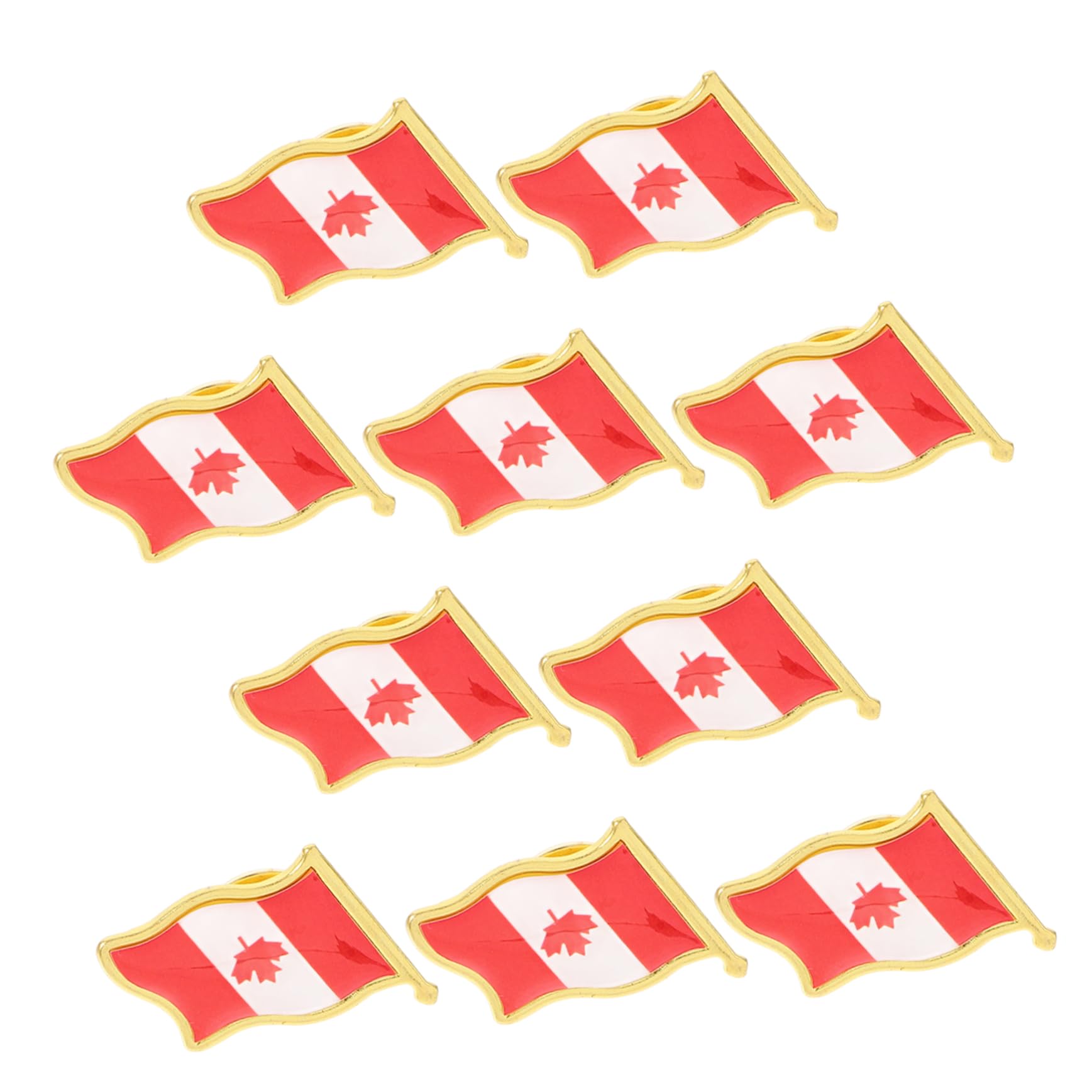 Beavorty 100 Pezzi Spille Canada Spille Decorative per Giacca Fermagli per Sciarpa Antiscivolo Accessori Unisex Robuste e Riutilizzabili