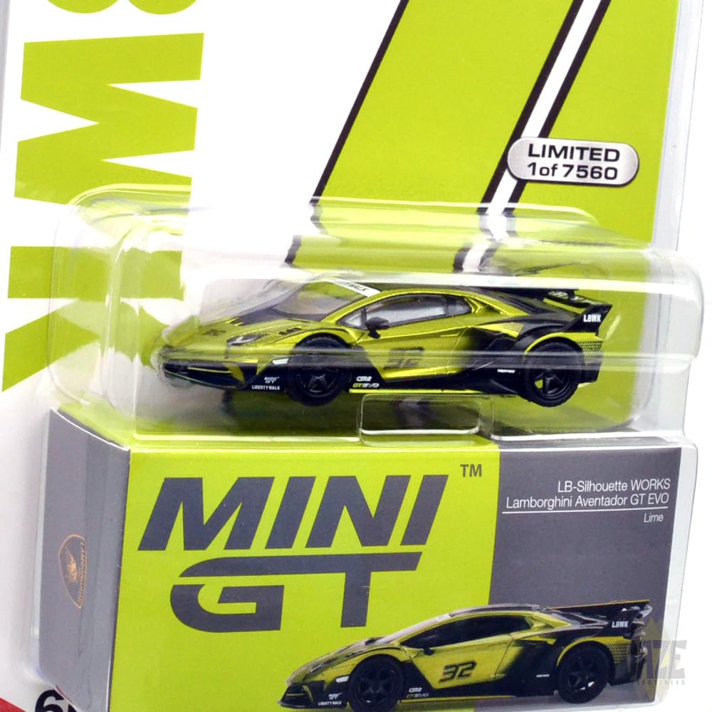 Amazon | MINI GT 1:64 スケール MiJo 限定 - LAMBORGHINI LB