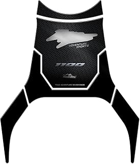 Resin Bike Autocollant Moto Compatibles avec Honda CRF1100L Africa Twin Adventure Sports 2021. Protection de Réservoir Contre Les Chocs et Les Éraflures. Autocollant 3D Résinés