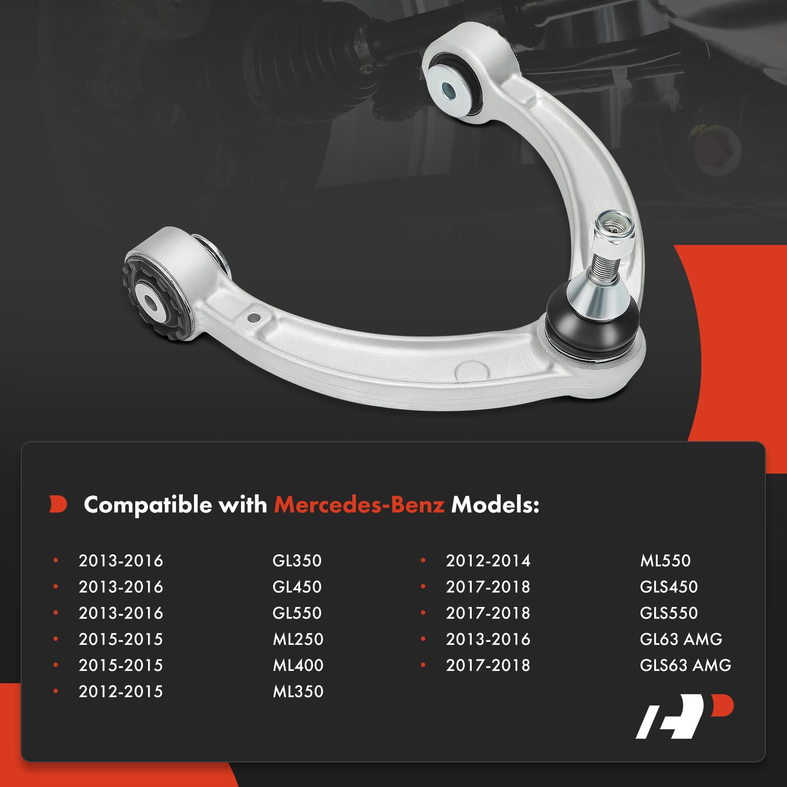 Amazon.com: A-Premium Front Right Upper Control Arm, with Ball 