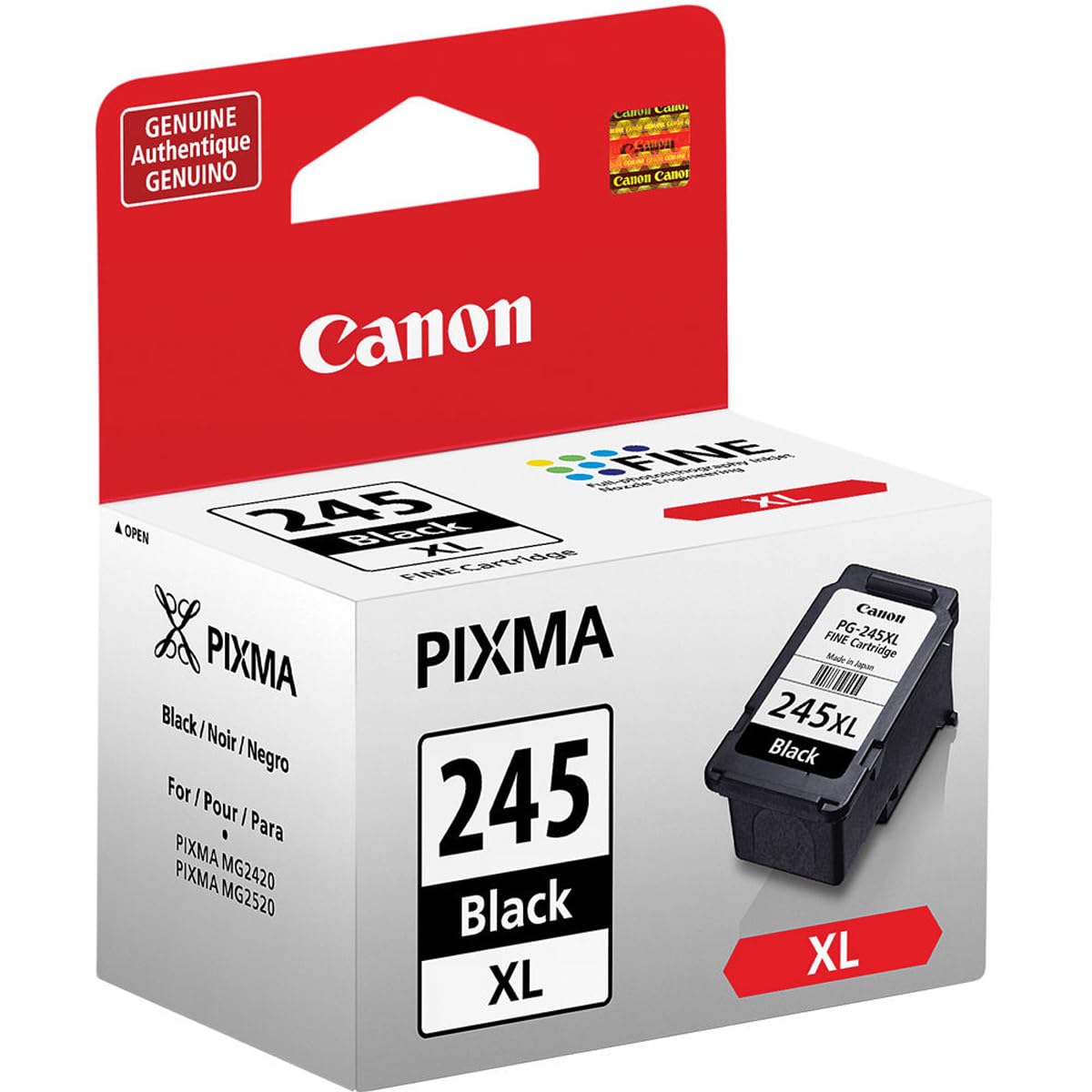 Amazon.co.jp: Canon 2パック PG-245 XL 大容量ブラックインク