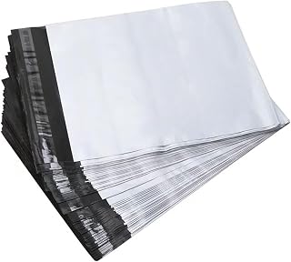 Poly Mailers Shipping Envelopes – 8x10 Inch, Self-Sealing Packaging Bags for Mailing, Shipping & Packaging, Durable & Waterproof – Pack of 100