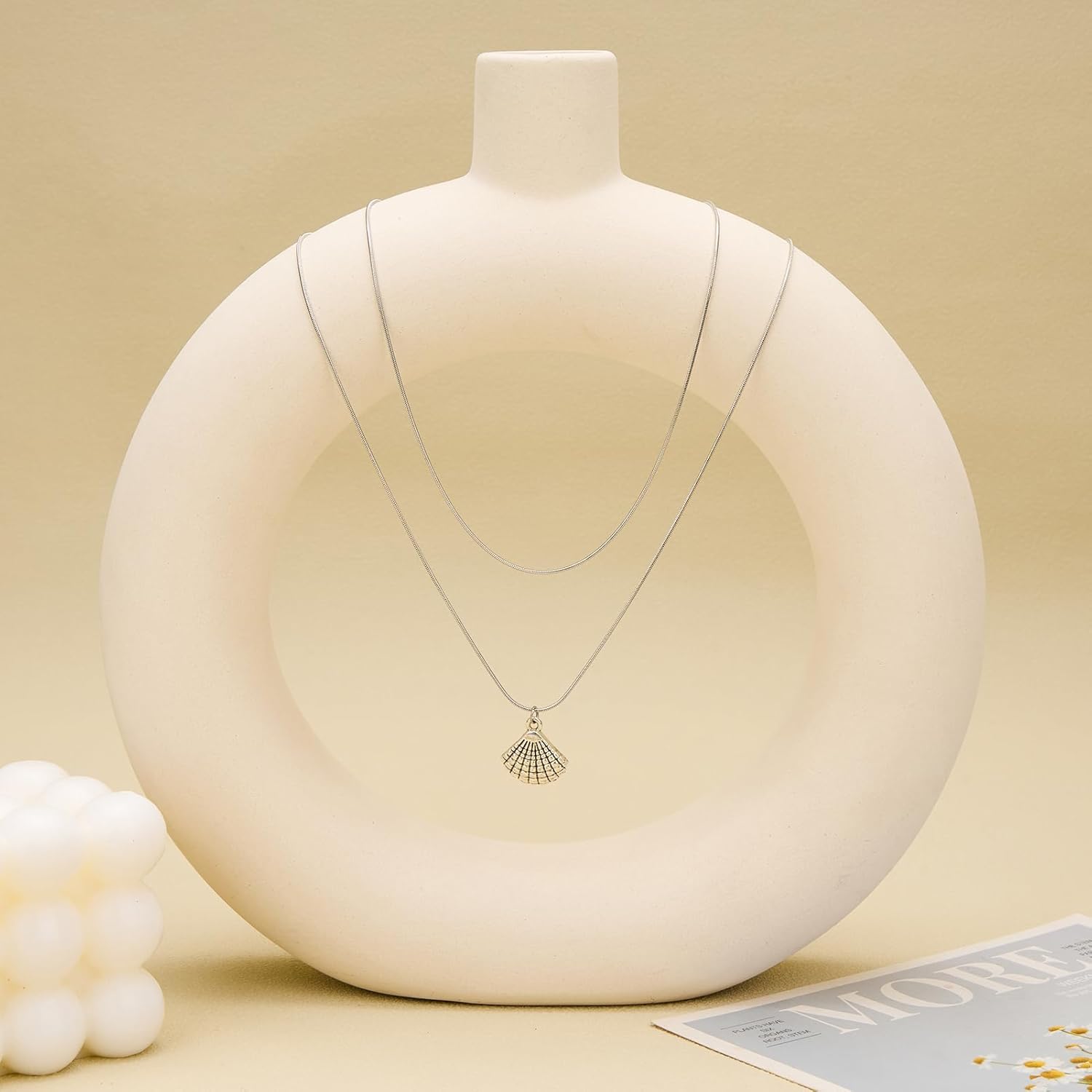 12 Pcs Snake Link Chain Stainless Steel Necklace Bulk Silver Necklace Chain for Jewelry Making - Image 6