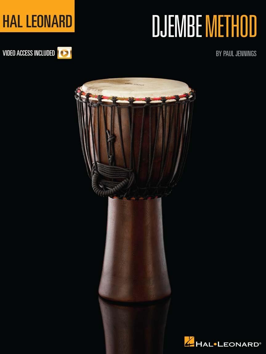 Djembe Method | Hal Leonard Beginner Djembe Instruction Book with Online Video | Percussion Technique Guide for Students Teachers and Self-Learners | Rhythm Exercises Traditional Patterns Music Book