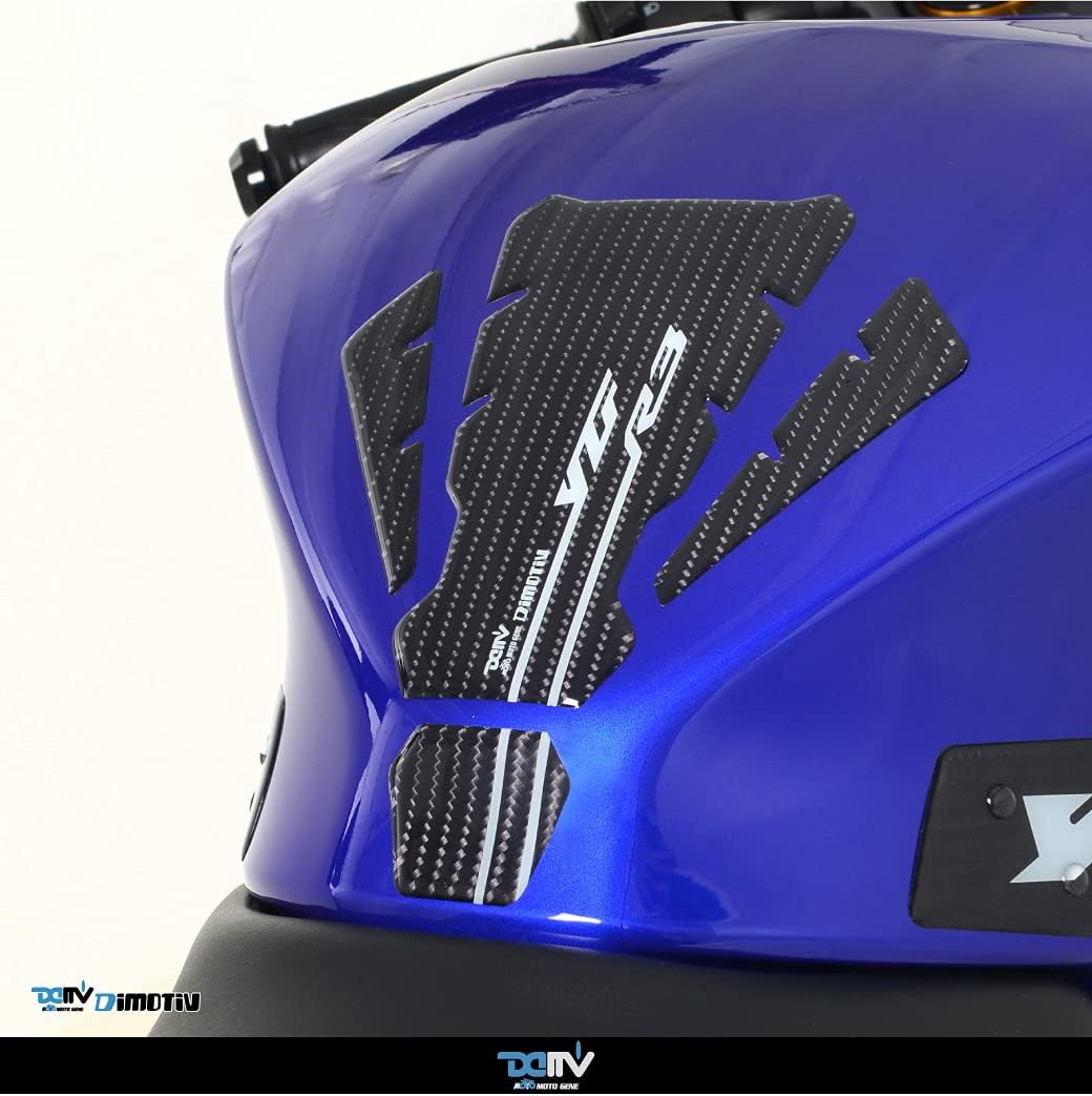 DIMOTIV di-ctpp-ya-02 カーボン調タンクパッドYZF-R3 '19-'24