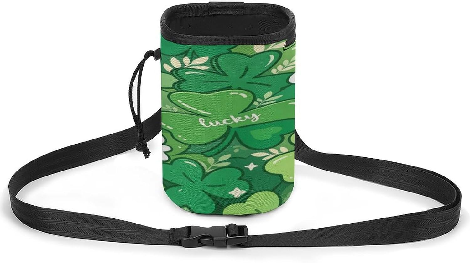 Clover Patch Dog Fanny Pack Dog Walking Bag Handbag