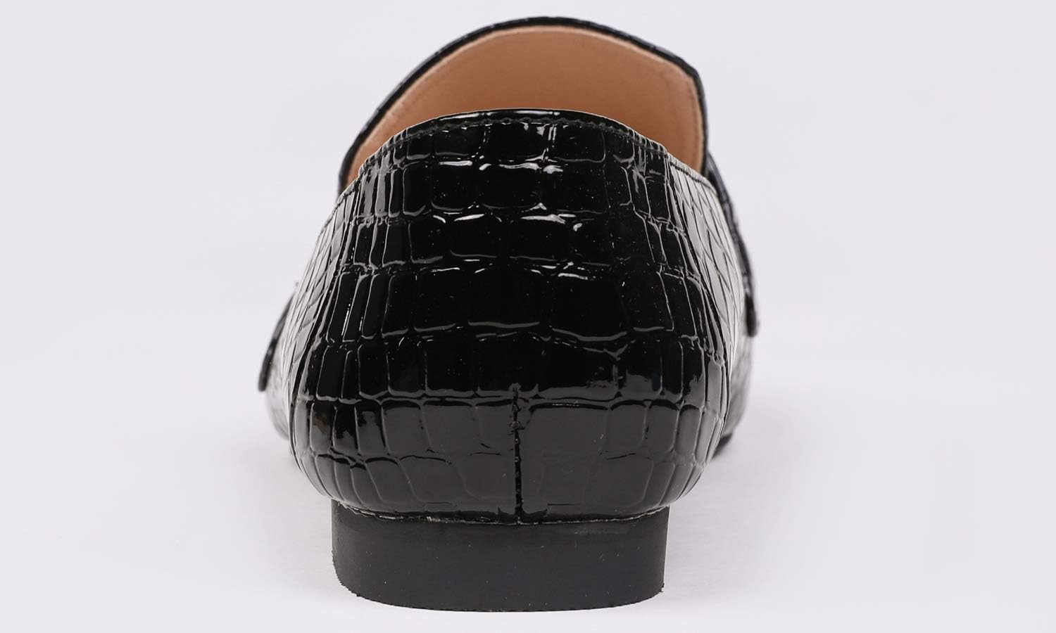 Feversole Women's Fashion Trim Deco Loafer Slippers - Image 3