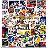 YaoShiKou シール 可愛い ステッカー防水 セットスーツケースステッカー お気に入りのスーツケース贈り物 防水シール スーツケース バイク ヘルメットなど適用 誕生日プレゼント 萌えグッズ (50*)