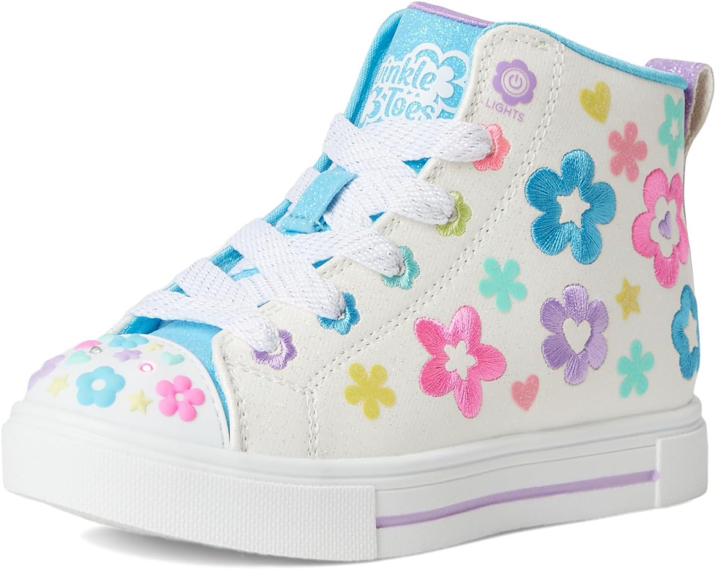 Skechers Girls Twinkle Sparks-Super Blossom - Image 8