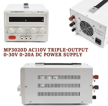 Futchoy MP3020D 0-20A 0-30V Adjustable DC Power Supply Precision Variable Digital Labor