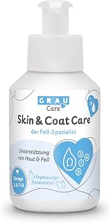 GRAU - Skin & Coat Care 100ml, Ergänzungsfuttermittel für Hunde und Katzen