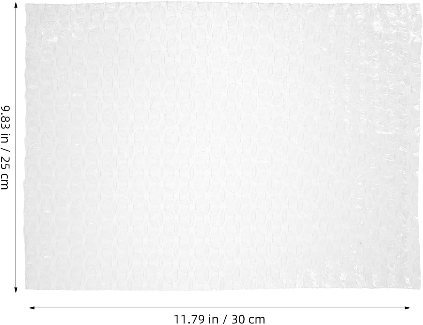 Kisangel 100pcs Pe Cushioning Bubble Pouches 11.8x9.8 Inch Self-sealing Shockproof Bubble Moving Bags with Snug Fit for Odd Shapes, for Ecommerce Shipments and Personal Gifts