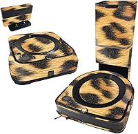 Vista 11 de MIGHTY SKINS Piel brillante con purpurina compatible con iRobot Roomba s9+ Vacuum y Braava Jet m6 Bundle – Negro Camo Protector de alto brillo