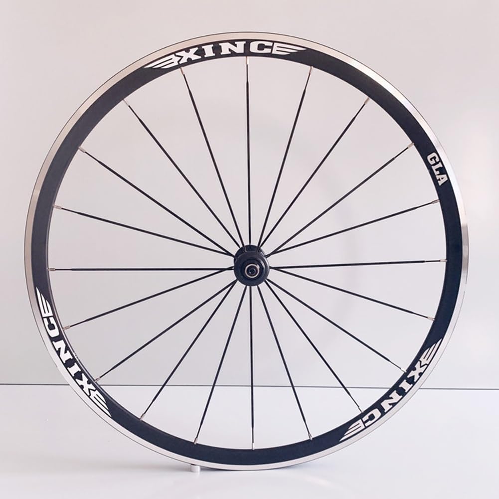 自転車用ホワイトダブルリムホイールセット Amazon | 自転車ホイールセット700c、ダブルウォールリム30mm v
