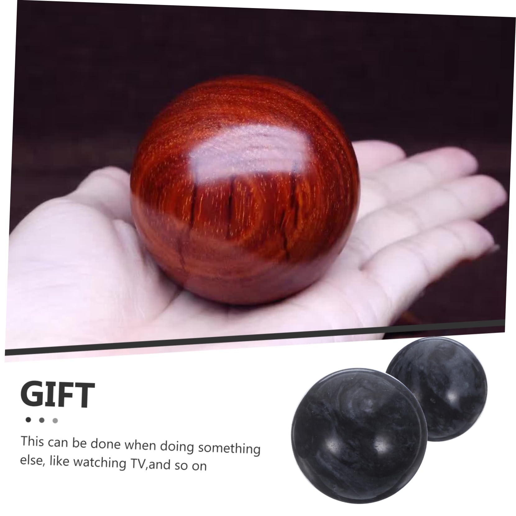 Didiseaon 10 Bolas Para Mujeres Rodillo Facial De Jade China De Chi De Mano Acupresión De Ejercicio China Relajarse Feng Shui Bolas Chinas De Tejido
