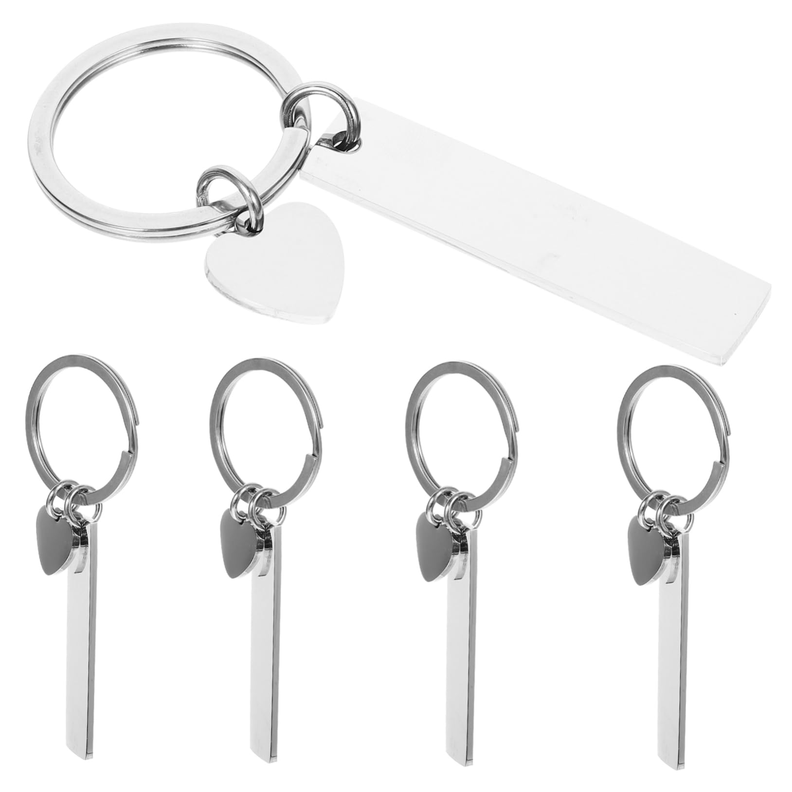 20stücke Unvollendete Schlüsselanhänger Diy Metall Hängeschilder Für Gravuren Und Personalisierte Für Schmuckherstellung Und Kreative Projekte