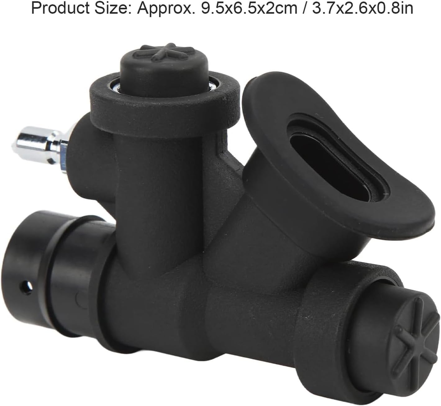Scubas Diving Universals Power Inflator 45 Degree Orals Power Inflator K Shaped Valves For Standard 1in Rubber Hose Scubas Diving K Shaped Valves