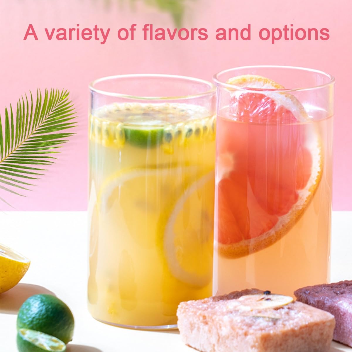 Tè Ai Frutti Liofilizzato Assortito - 5 Gusti Infusione A Freddo Estiva, Bustine Individuali Da 15g Monoporzione（10pcs）