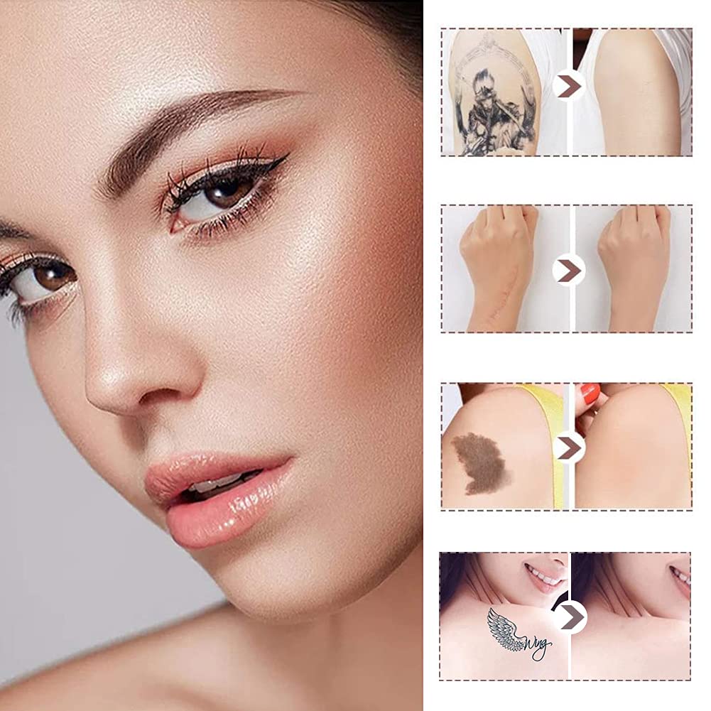Contouring Maquillage,Anti-cernes Correcteur,Correcteur de Tatouage,Concealer,Maquillage Couvrent Peau Camouflage Crème Ensemble,20g+20g (Sombre+ Claire)