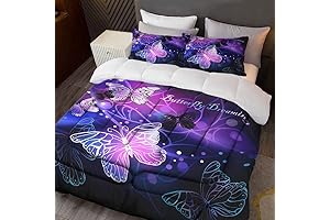 Butterfly Comforter Set for a Dreamy Night's Sleep