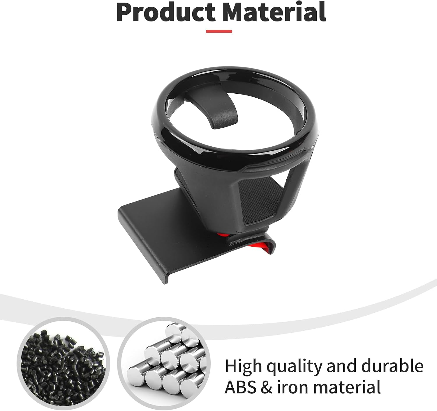 JWWY for 4Runner Front Door Cup Holder Drink Holder on Passenger Right Side Beverage Rack for Fit for 2024-2025 Toyota 4Runner Interior Accessories image 5