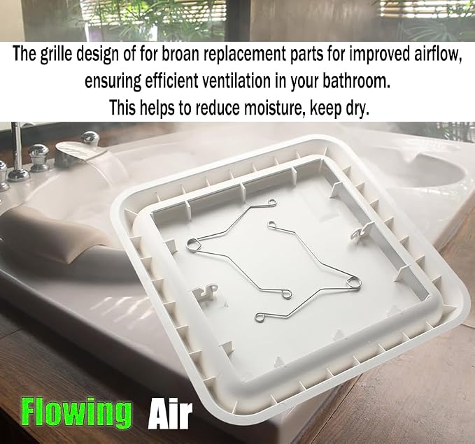 Rejilla para ventilador de baño TNITRIB S97006651 miniatura 6